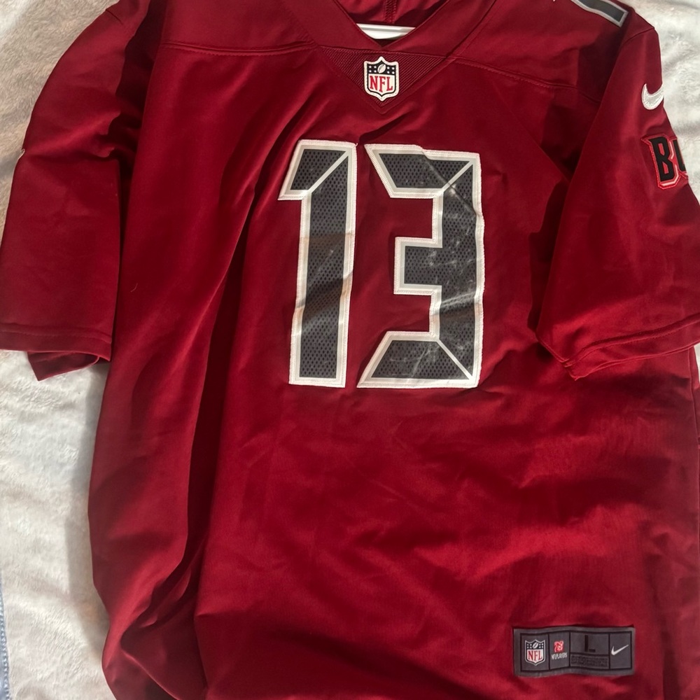 Nike Red NFL Jersey with Number 13